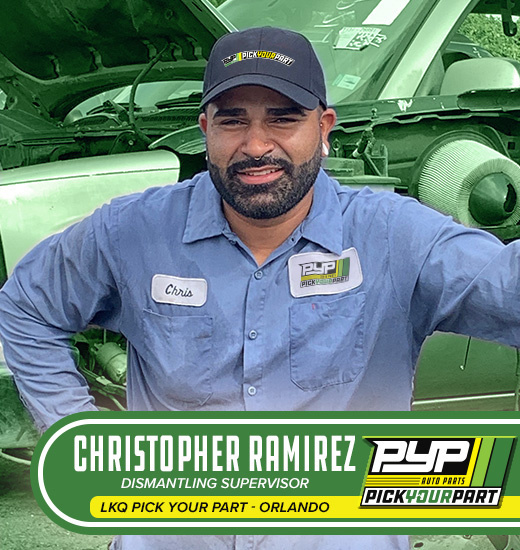 Christopher Ramirez - Dismantling Supervisor