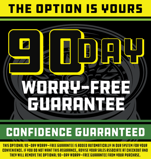 Home of the 90-Day Worry-Free Guarantee